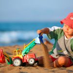 Игры с песком для деток 1-3 лет