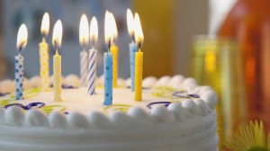 торт на день рождения, свечи, праздник