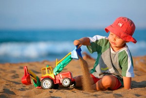Игры с песком для детей